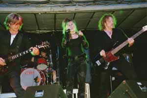 Live on stage